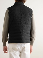 Brunello Cucinelli - Quilted Shell Down Gilet - Black