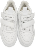 Givenchy White Velcro Wing Sneakers