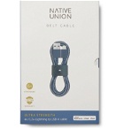 Native Union - Belt Lightning Cable - Blue