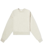 Stylerunner Women's Vista Crew Sweat in Oat Milk