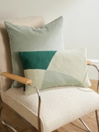 The Conran Shop - Rye Embroidered Linen Cushion, 30 x 50cm