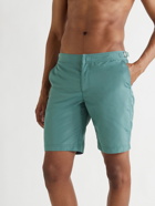 ORLEBAR BROWN - Dane III Long-Length Swim Shorts - Green