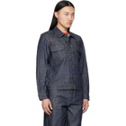 A.P.C. Indigo Jean Denim Work Jacket