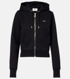 Coperni Cotton-blend jersey zip-up hoodie