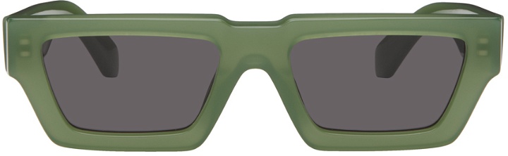 Photo: Off-White Green Manchester Sunglasses
