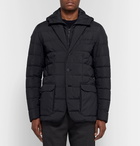 Moncler - Quilted Shell Hooded Down Jacket - Men - Black