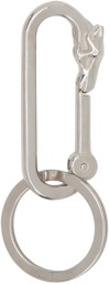 The Letters Silver Horse Keychain