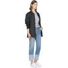 Opening Ceremony Black Signature Coach Jacket