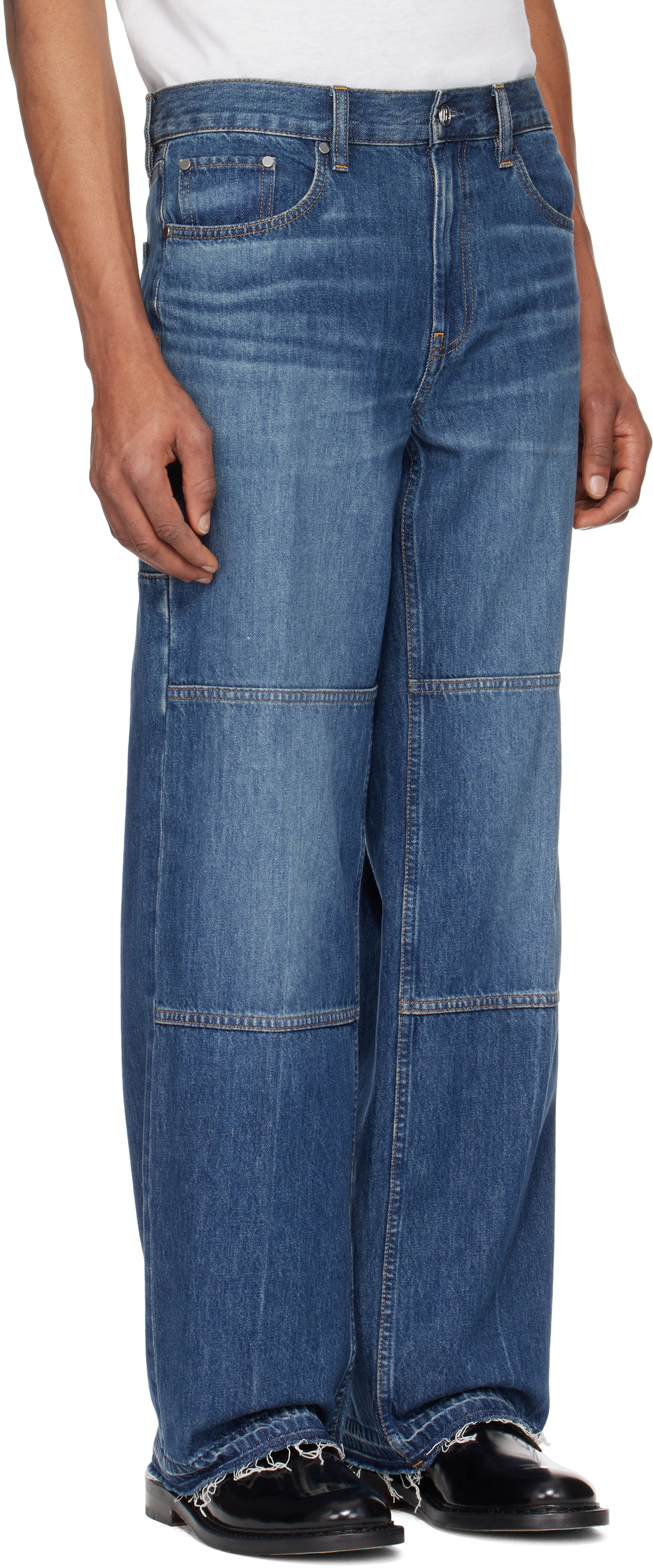 Helmut Lang Indigo Carpenter Jeans