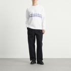 Norse Projects Men's Loften Nautical Stripe Long Sleeve T-Shirt in White