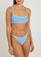 Hunza G Tyler Seerksucker Bikini - Light Blue - One Size