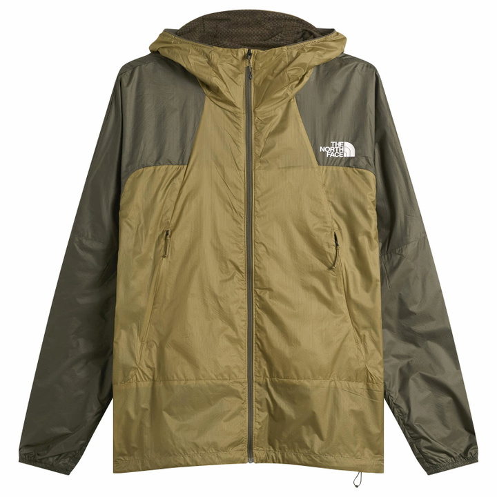 Photo: The North Face Men's Ridgelite Futurefleece Wind Jacket in Cedar/New Taupe Green