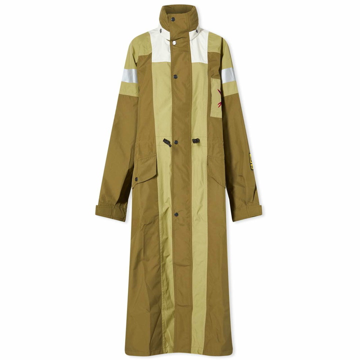 Photo: 66° North Women's x GANNI Kria Long Coat in Marine Olive