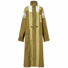 66° North Women's x GANNI Kria Long Coat in Marine Olive