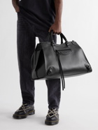 BALENCIAGA - Full-Grain Leather Duffle Bag