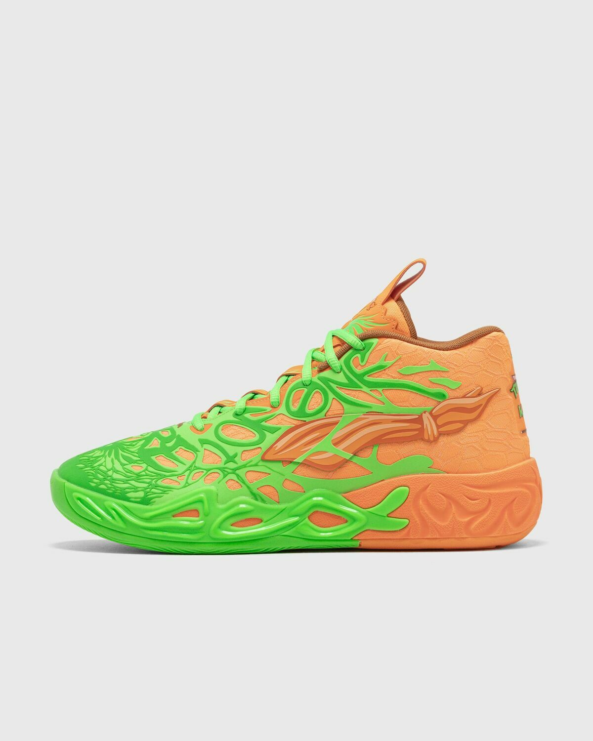Puma MB.04 TMNT L&M green/orange Mens Basketball/High-& Midtop Puma