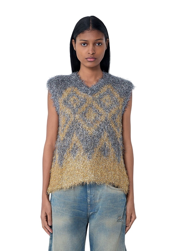 Photo: Acne Studios Textured Sleeveless Knit Top