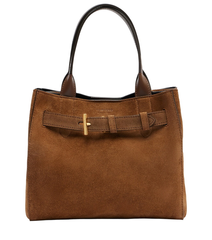 Photo: Tom Ford Audrey Small suede tote bag
