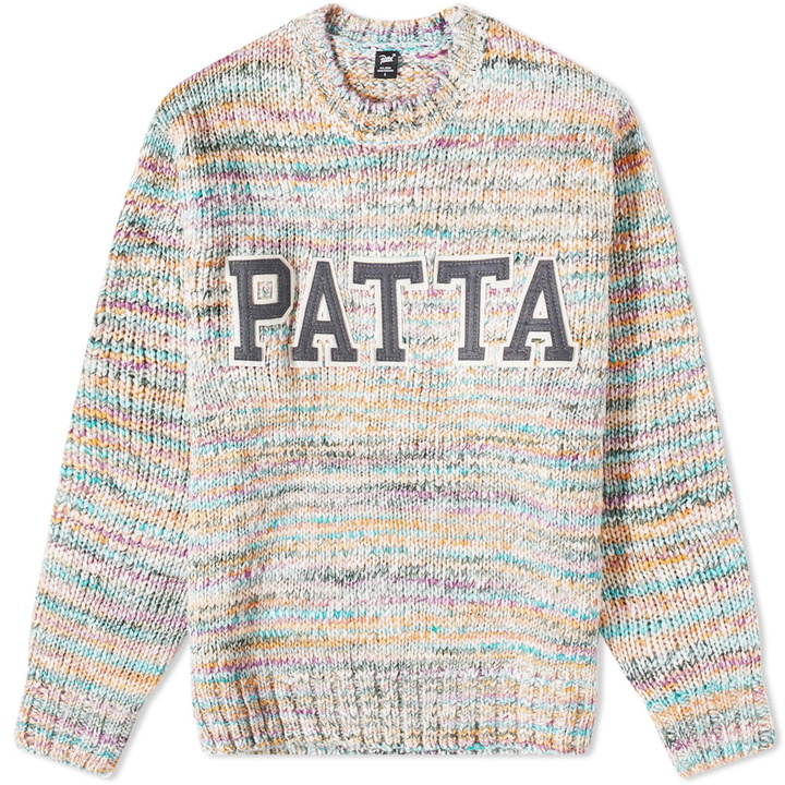 Photo: Patta Men's Hippie Crew Knit in Wool Blend