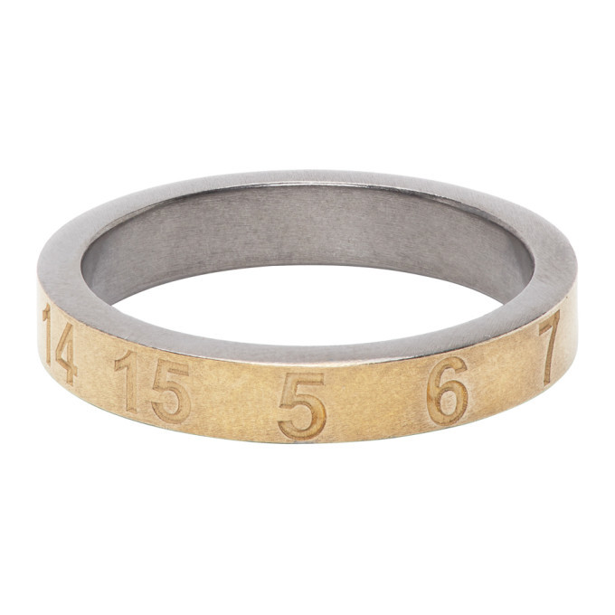 Maison Margiela SSENSE Exclusive Gold and Silver Numbers