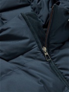 Loro Piana - Fillmore Slim-Fit Quilted Storm System Shell Hooded Down Jacket - Blue