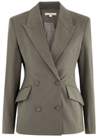 Remain BY Birger Christensen Twill Blazer Grey