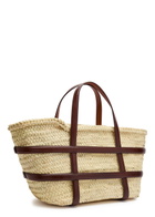 Tory Burch Ella Straw Basket bag - Beige - One Size