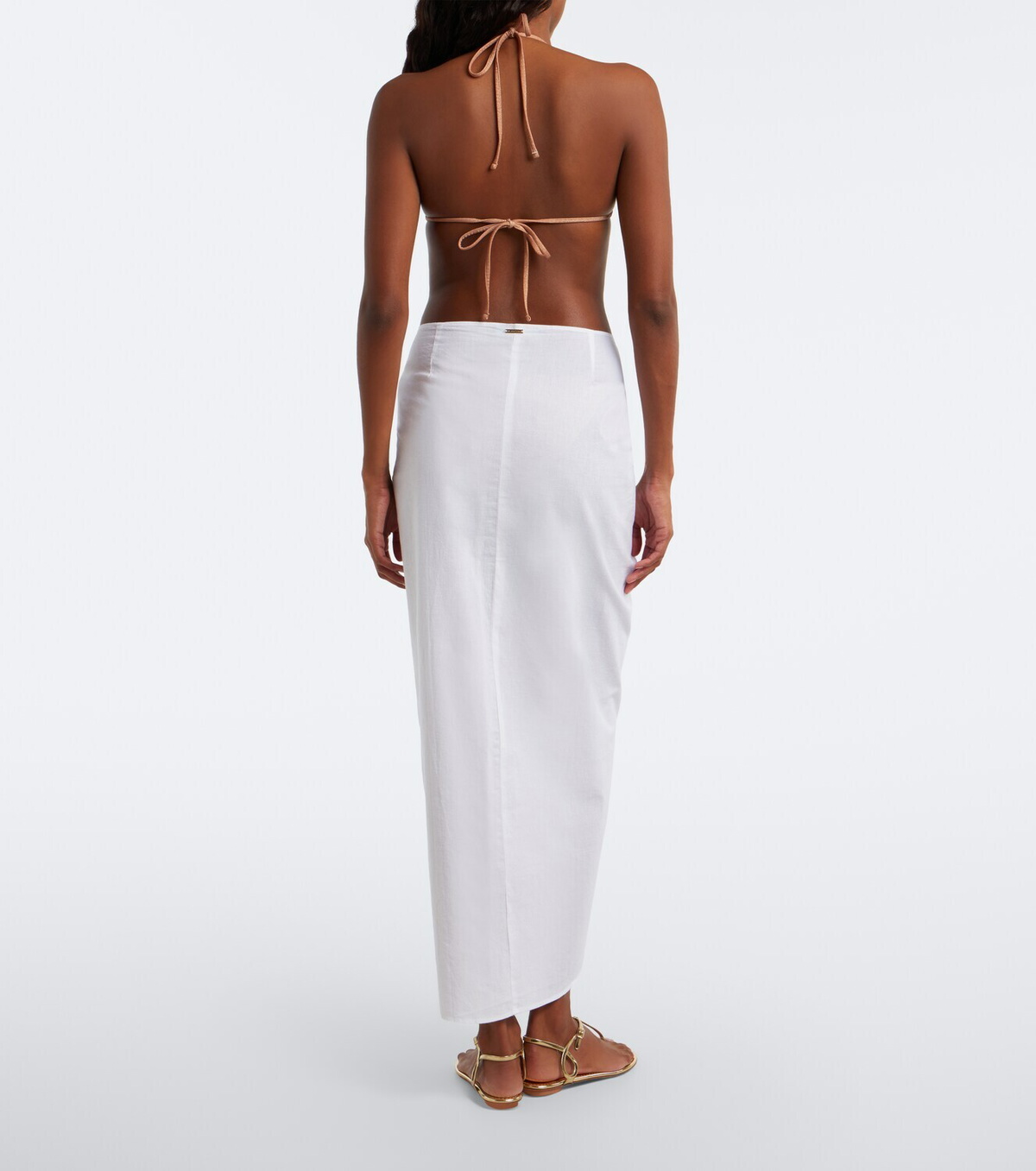 Melissa Odabash Winnie cotton and linen beach cover-up