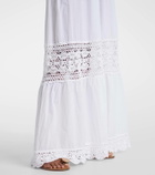 Anna Kosturova Victoria crochet cotton poplin dress