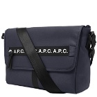 A.P.C. Taped Seam Messenger Bag