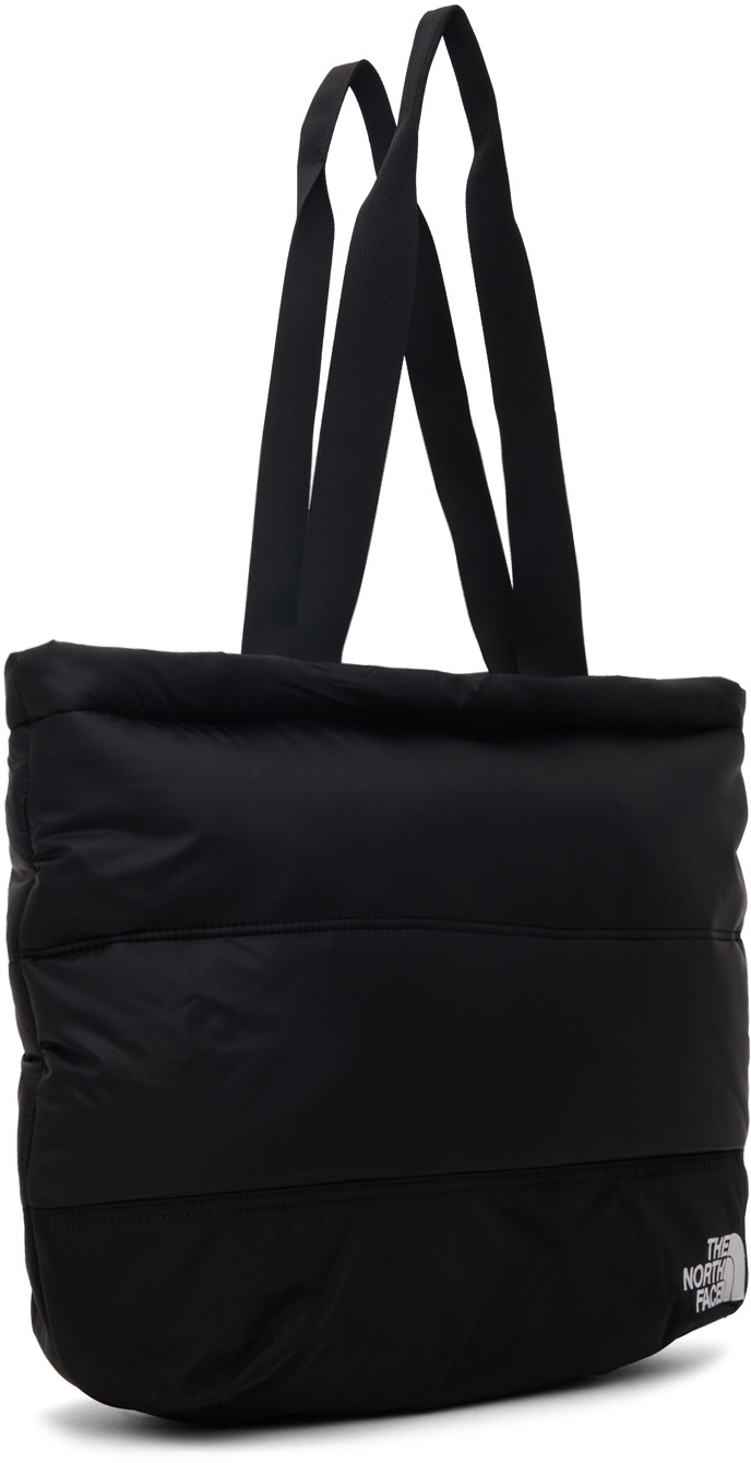 Nuptse padded tote bag in black - The North Face