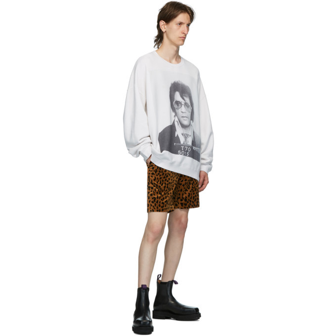 R13 Grey Elvis T 70 Oversize Sweatshirt R13