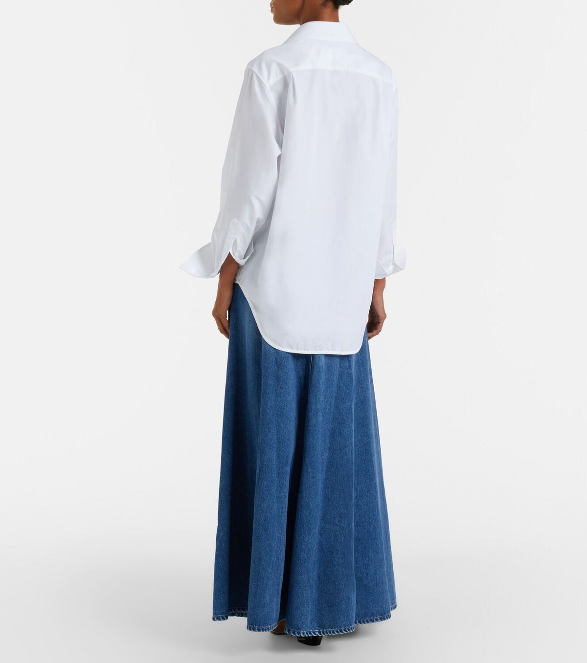 AG Jeans Tula denim maxi skirt