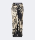 Johanna Ortiz Printed cotton beach cover-up