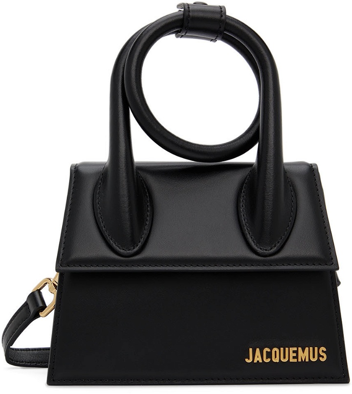 Photo: JACQUEMUS Black 'Le Chiquito Nœud' Bag