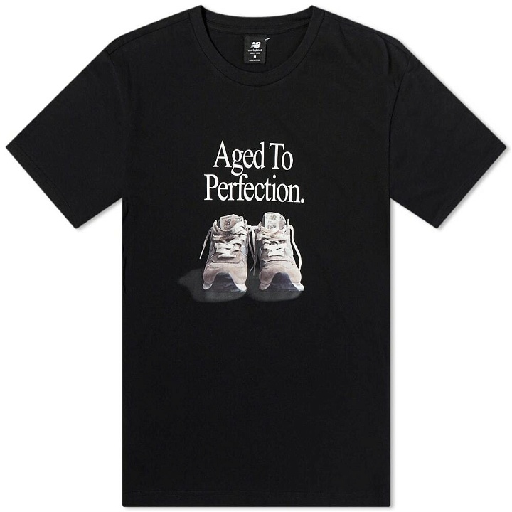 Photo: New Balance Men's Athletics Legacies Perfection T-Shirt in Black