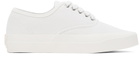 Maison Kitsuné White Olympia Le-Tan Sneakers