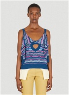 Tiwi Two Way Vest Top in Blue