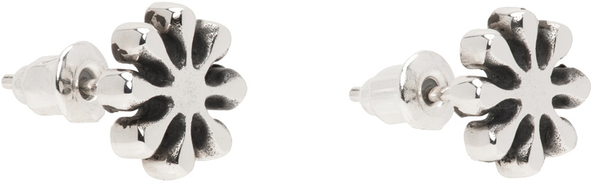 MAPLE Silver Orbit Earrings