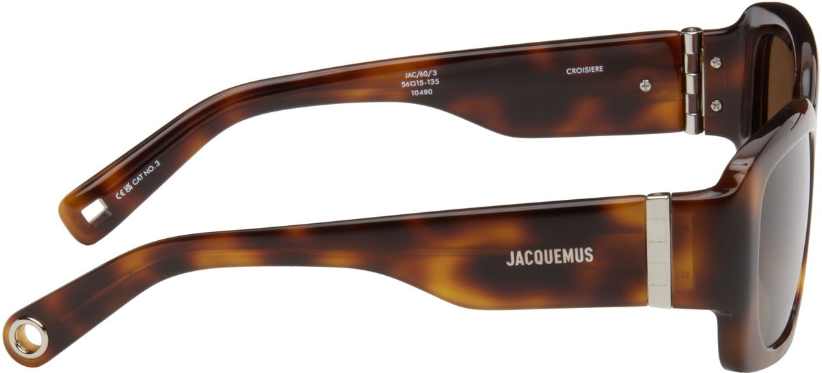 JACQUEMUS Brown La Croisière 'The Croisière' Sunglasses