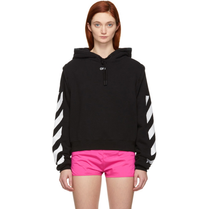 Photo: Off-White Black Diagonal Hoodie