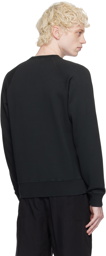 TOM FORD Black Garment-Dyed Sweatshirt