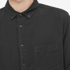 YMC Men's Dean Corduroy Shirt in Black