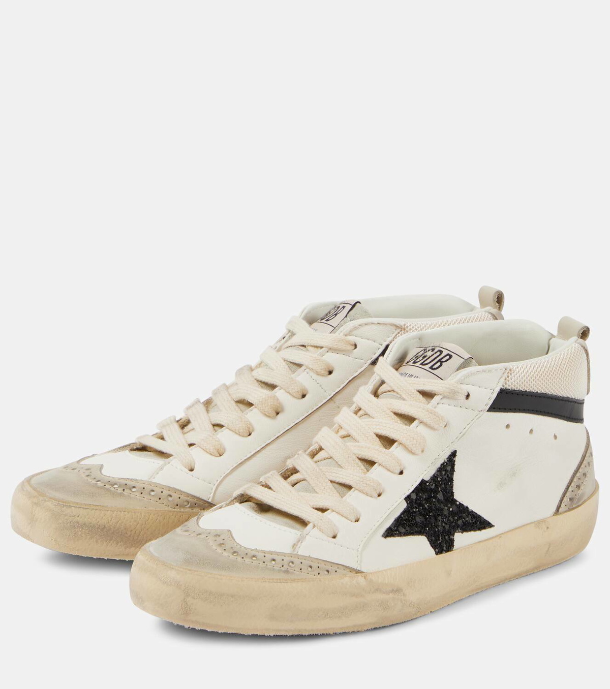 Golden Goose Mid Star leather sneakers
