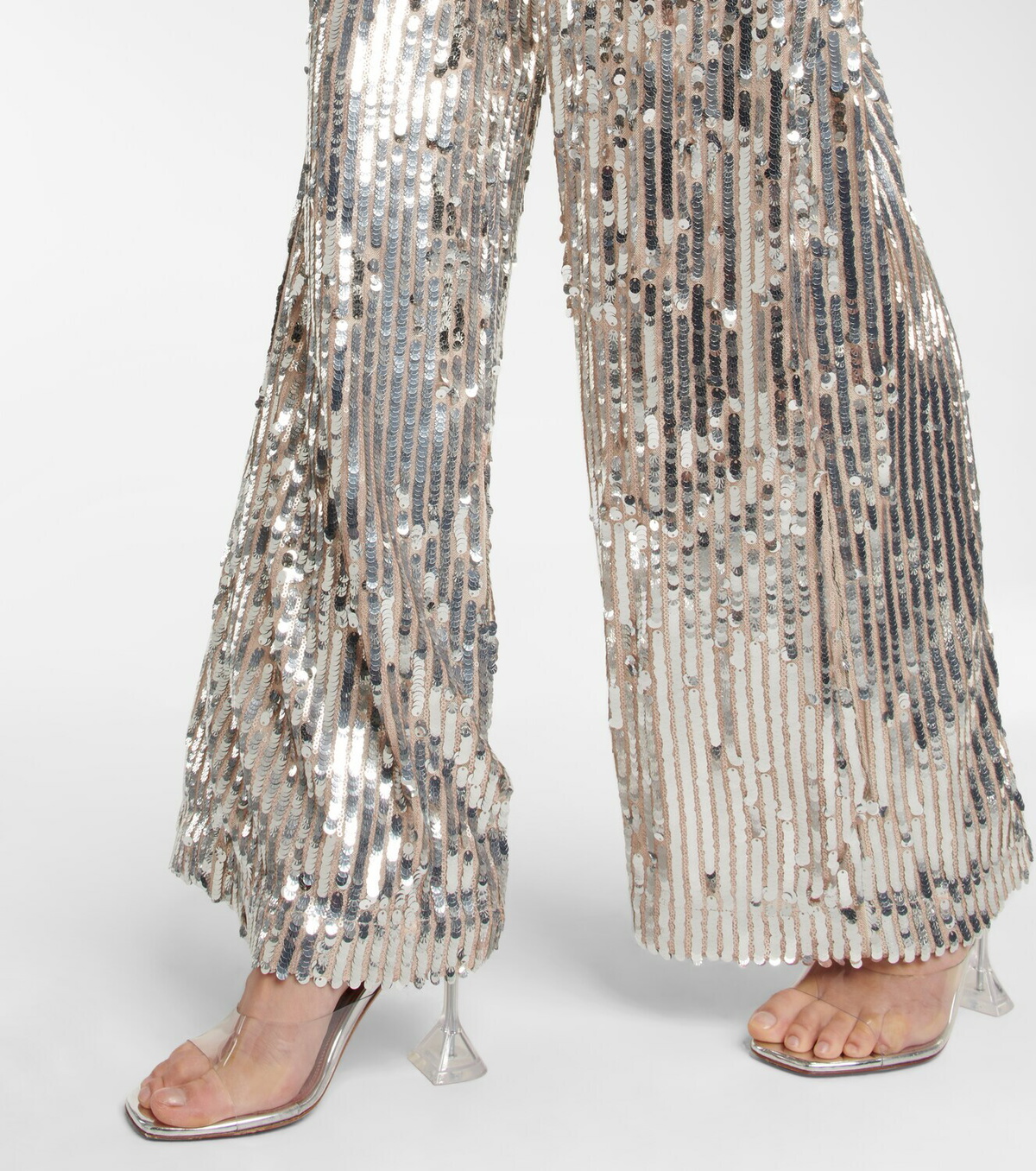 Rotate Birger Christensen Sirin sequined wide-leg jumpsuit