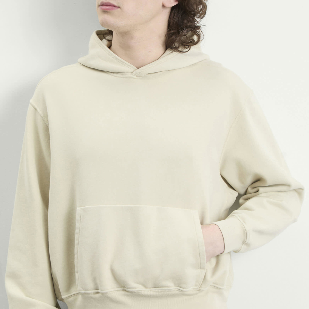 Lady White Co. Men's Mini Hoodie in Paper