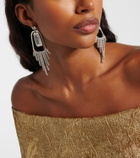Rebecca Vallance Embellished pendant earrings