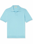 PIACENZA 1733 - Cotton Polo Shirt - Blue