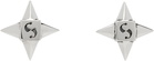 Stolen Girlfriends Club Silver Star Shock Stud Earrings