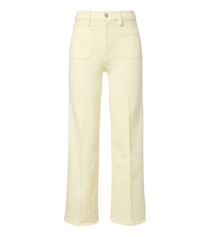 Photo: Frame Anchor cropped straight jeans